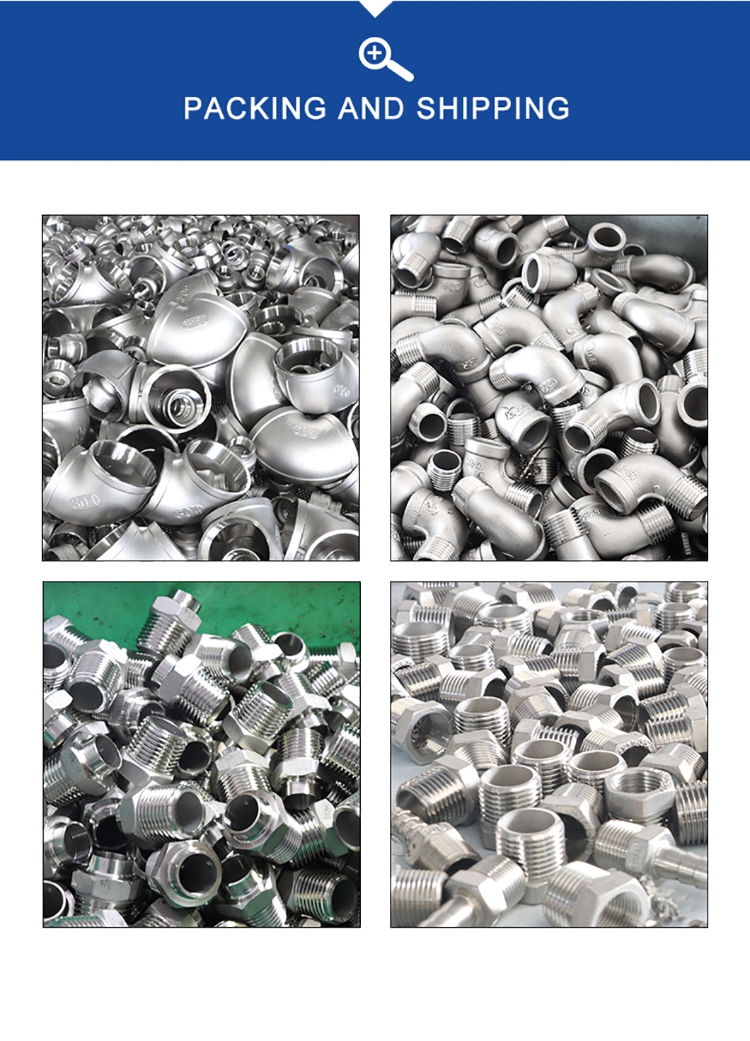 Stainless Steel Pipe Fitting 304 Forging Welded Equal Tees