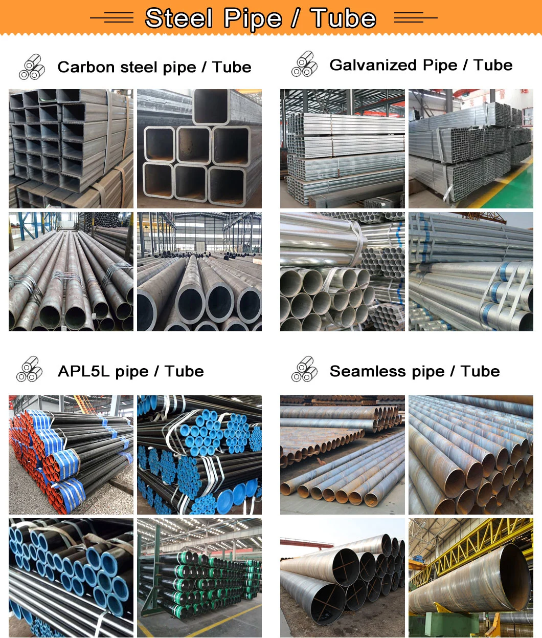 Low Temperature Pipe with Black Painted High Quality Adequate Inventory API5l ASTM A333 Gr. 6 Seamless Carbon Steel Tube