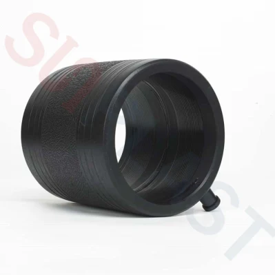 PE100 PE80 Pozo de agua Tubería negra flexible Tuberías de HDPE Blue Line