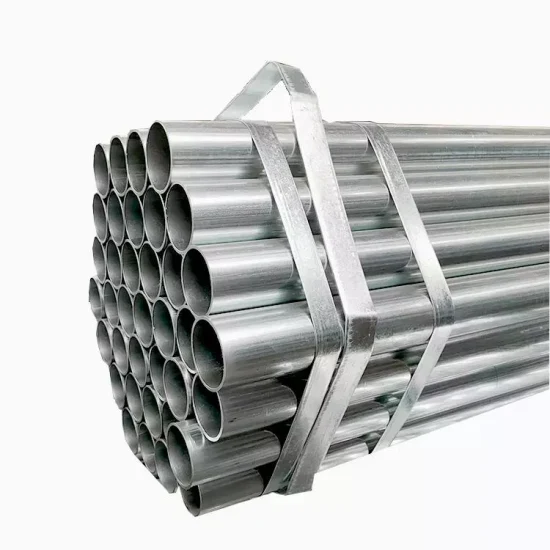 Tubo de acero galvanizado redondo de carbono ASTM A53 A500 a precio económico